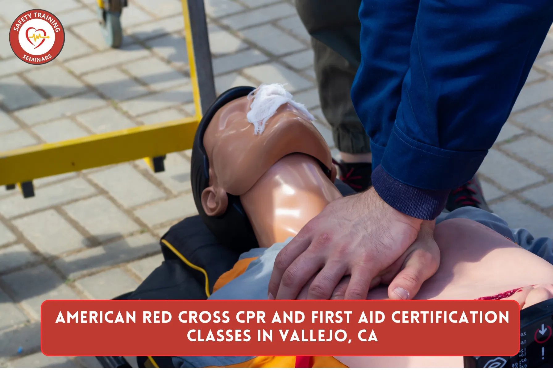 American Red Cross CPR and First Aid Certification Classes in Vallejo, CA